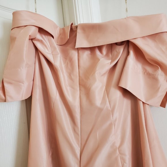 Sibel Yavuz Pink Double-breasted Coat Formal Dress - Picture 6 of 10